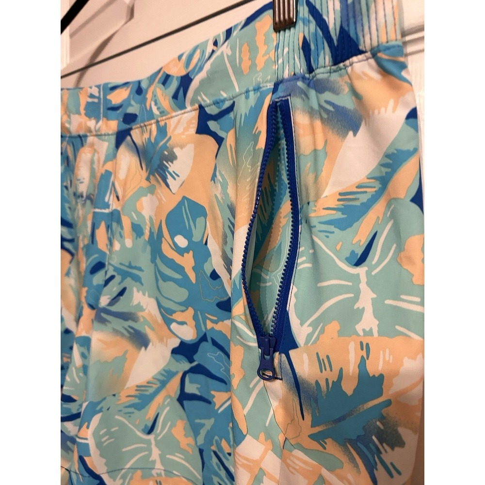Columbia PFG Tidal II Shorts Womens XL Omni Fishing Tropical Boating UPF 50 Blue - Picture 2 of 7